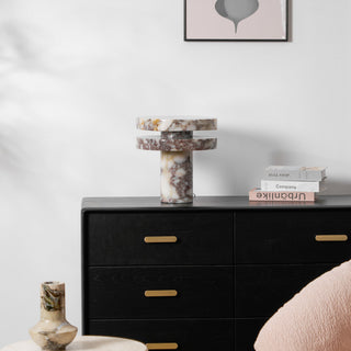 Selerine Lampe de Table en Marbre