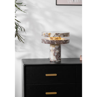 Selerine Lampe de Table en Marbre