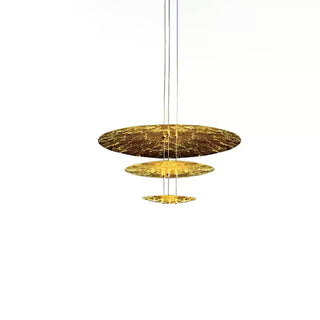 Zathaara Suspension Feuilles Or Étagées