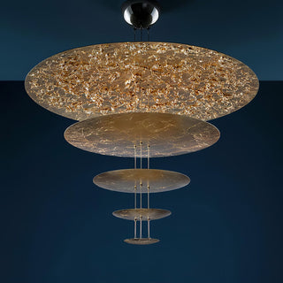 Zathaara Suspension Feuilles Or Étagées
