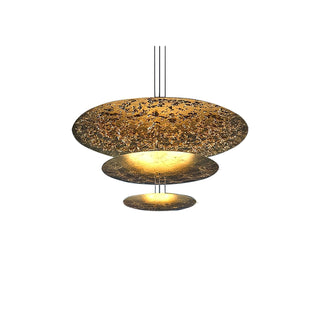 Zathaara Suspension Feuilles Or Étagées