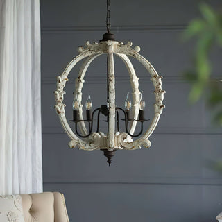 Vathais Suspension Bois Métal Industriel Vintage