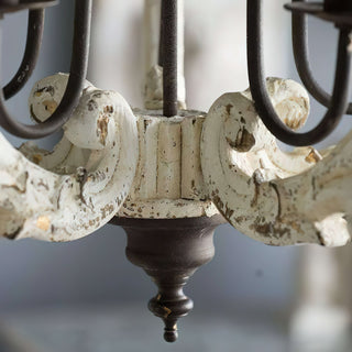 Vathais Suspension Bois Métal Industriel Vintage