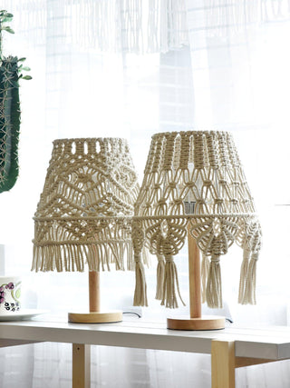 Tassara Lampe de Table en Bois
