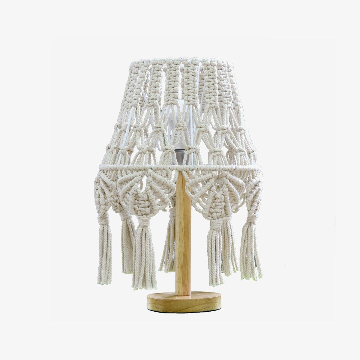 Tassara Lampe de Table en Bois