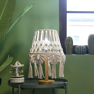 Tassara Lampe de Table en Bois