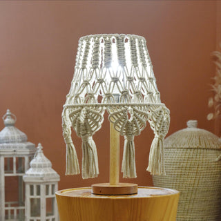 Tassara Lampe de Table en Bois