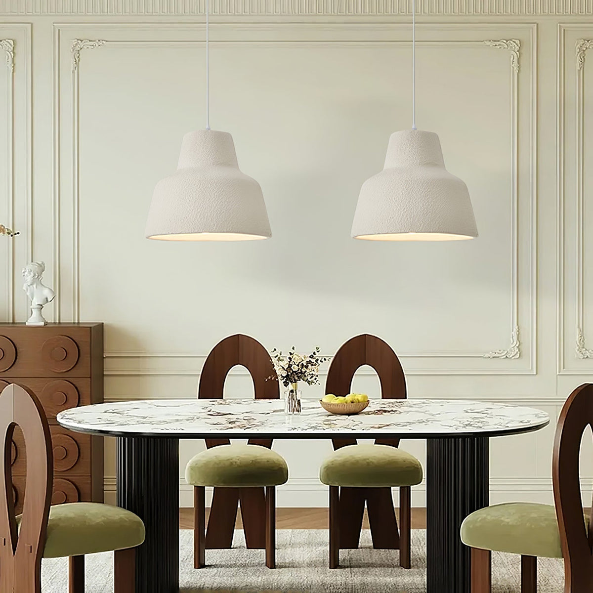 Zavela Suspension en Plastique d'Art Nordique Premium