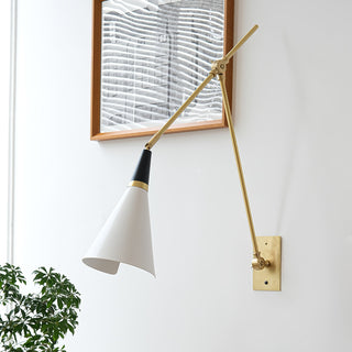 Ersila Applique Murale Laiton Métal Minimaliste Moderne