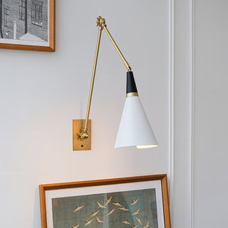 Ersila Applique Murale Laiton Métal Minimaliste Moderne