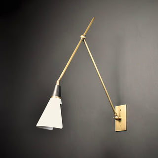 Ersila Applique Murale Laiton Métal Minimaliste Moderne