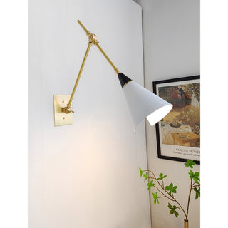 Ersila Applique Murale Laiton Métal Minimaliste Moderne