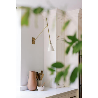 Ersila Applique Murale Laiton Métal Minimaliste Moderne