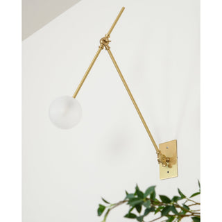 Ersila Applique Murale Laiton Métal Minimaliste Moderne