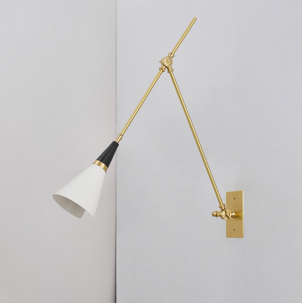 Ersila Applique Murale Laiton Métal Minimaliste Moderne