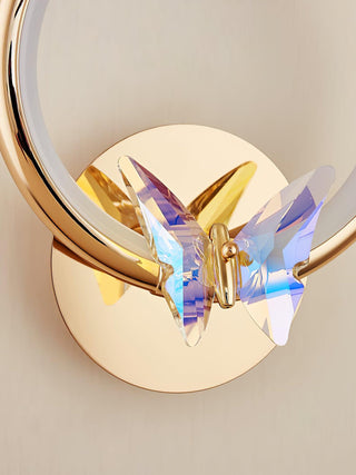 Ersoren Applique Murale Cristal Papillon Magique