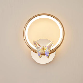 Ersoren Applique Murale Cristal Papillon Magique