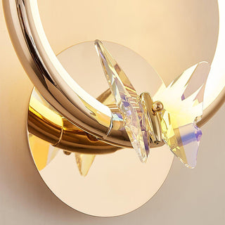 Ersoren Applique Murale Cristal Papillon Magique