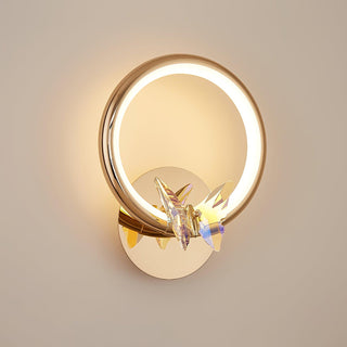 Ersoren Applique Murale Cristal Papillon Magique