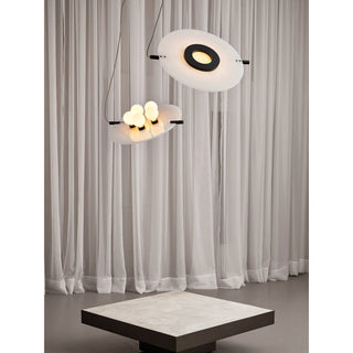 Vasila Suspension Métal Albâtre Luxe Postmoderne