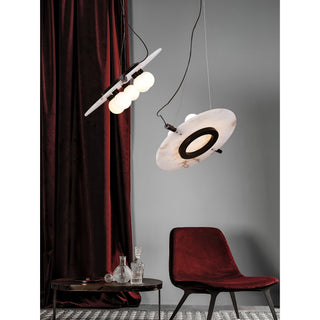 Vasila Suspension Métal Albâtre Luxe Postmoderne