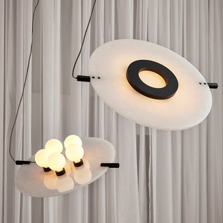 Vasila Suspension Métal Albâtre Luxe Postmoderne