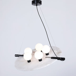 Vasila Suspension Métal Albâtre Luxe Postmoderne