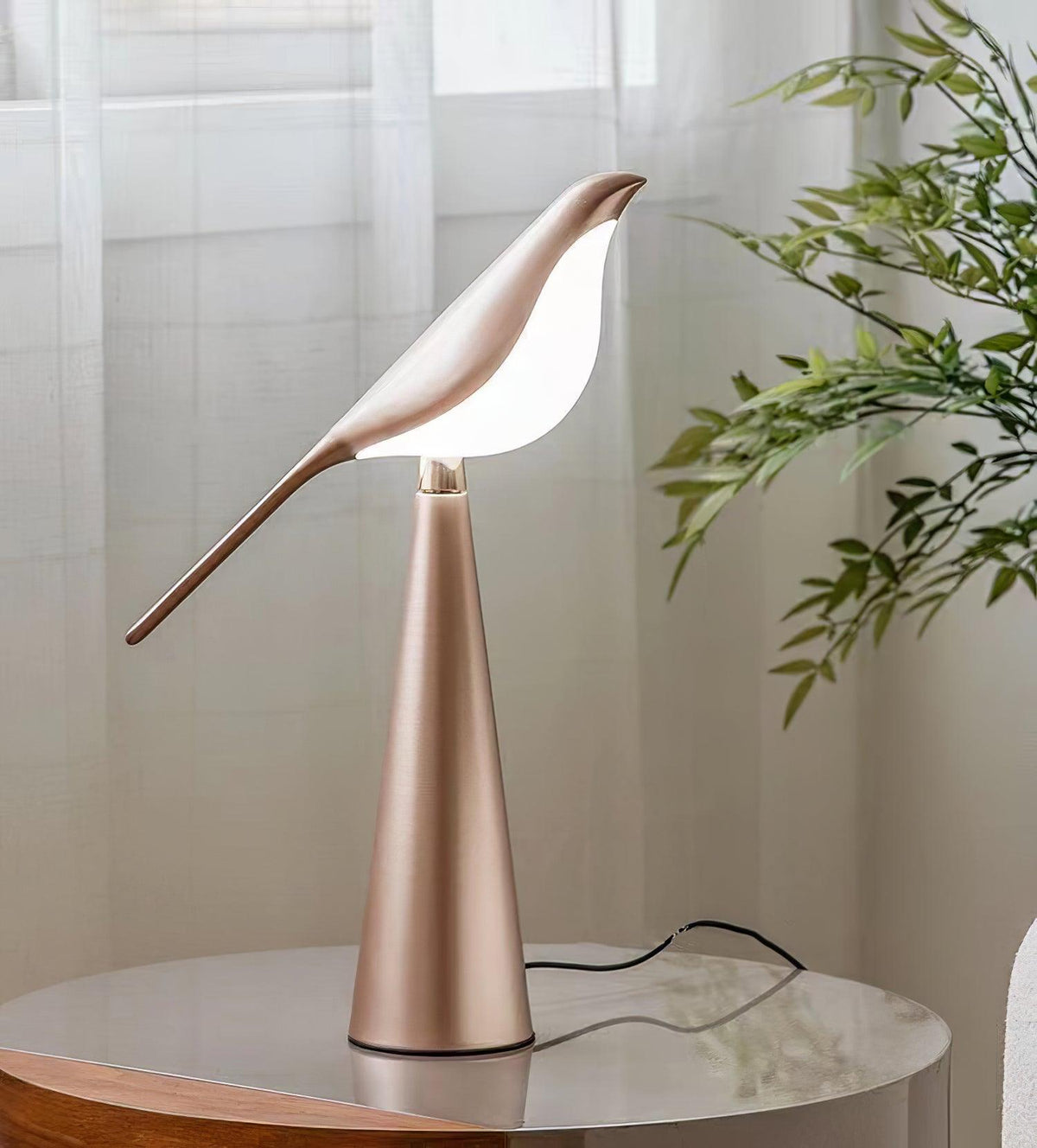 Selenaine Lampe de Table Moderne