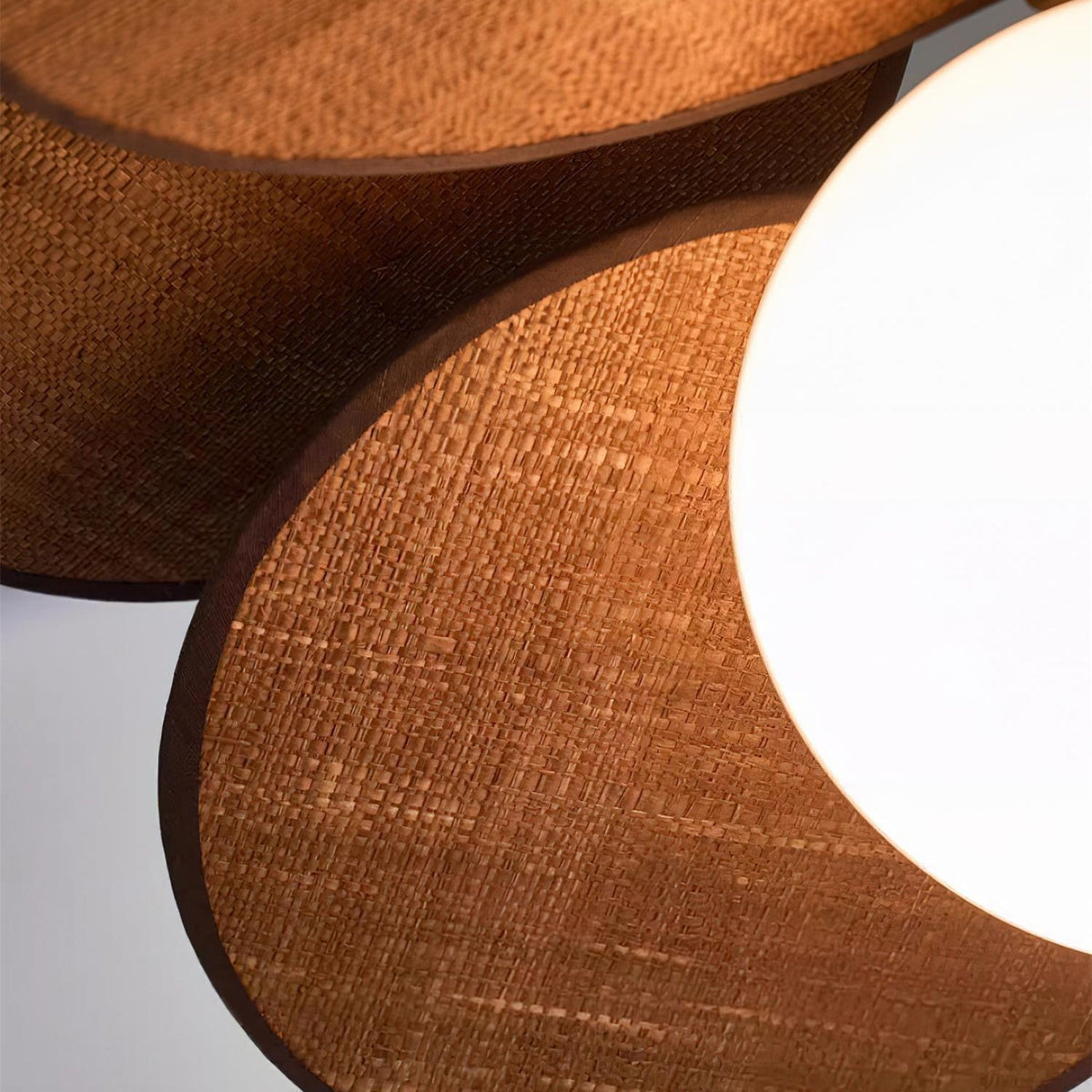 Elvo Wooden Petal Pendant Light-Neutral Decor