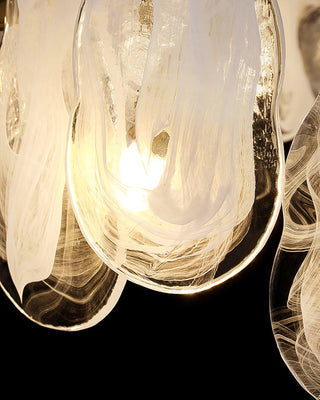 Lustra Lustre Panneaux en Verre Nuage