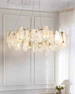 Lustra Lustre Panneaux en Verre Nuage