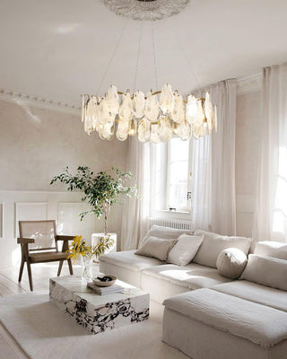 Lustra Lustre Panneaux en Verre Nuage