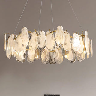 Lustra Lustre Panneaux en Verre Nuage