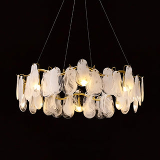 Lustra Lustre Panneaux en Verre Nuage