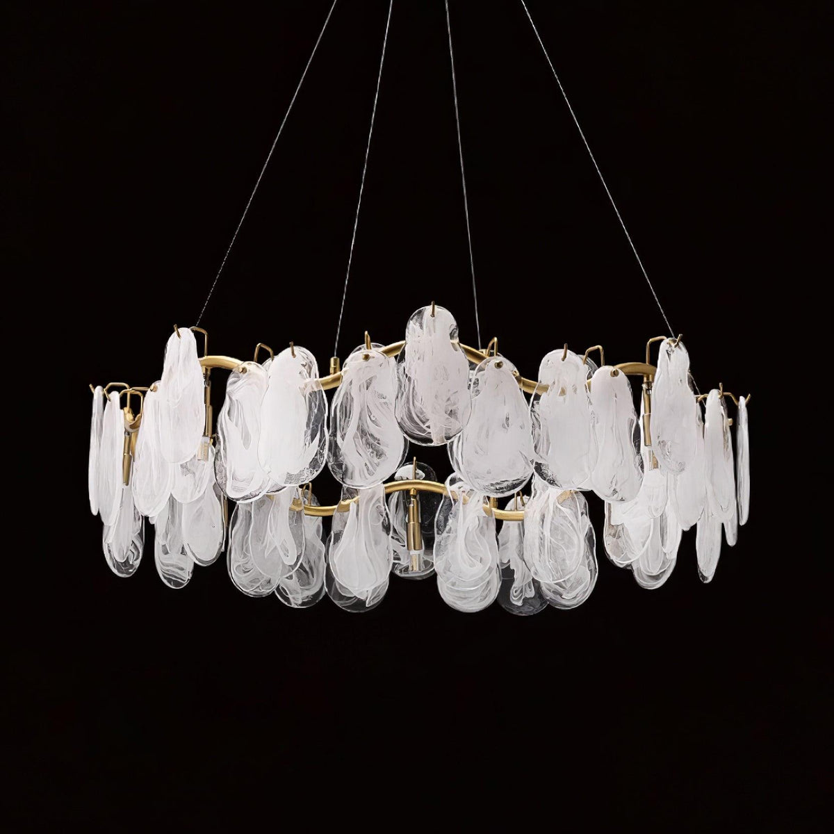 Emilira Lustre Panneaux en Verre Nuage