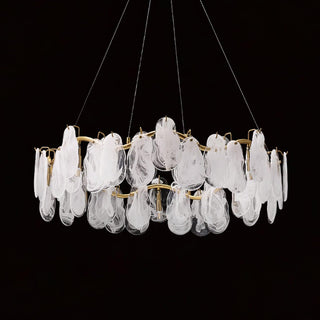 Lustra Lustre Panneaux en Verre Nuage