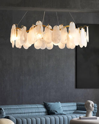 Lustra Lustre Panneaux en Verre Nuage