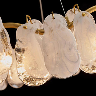 Lustra Lustre Panneaux en Verre Nuage