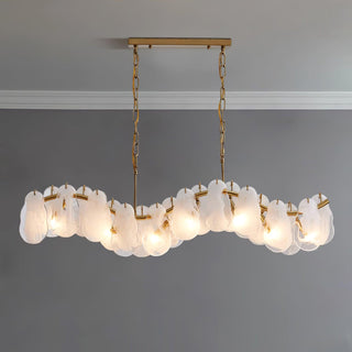 Lustra Lustre Panneaux en Verre Nuage