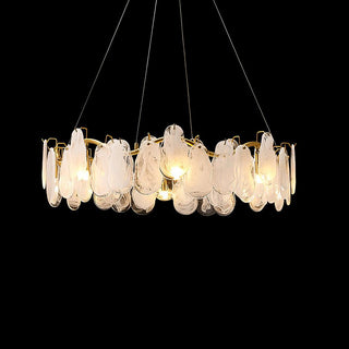 Lustra Lustre Panneaux en Verre Nuage