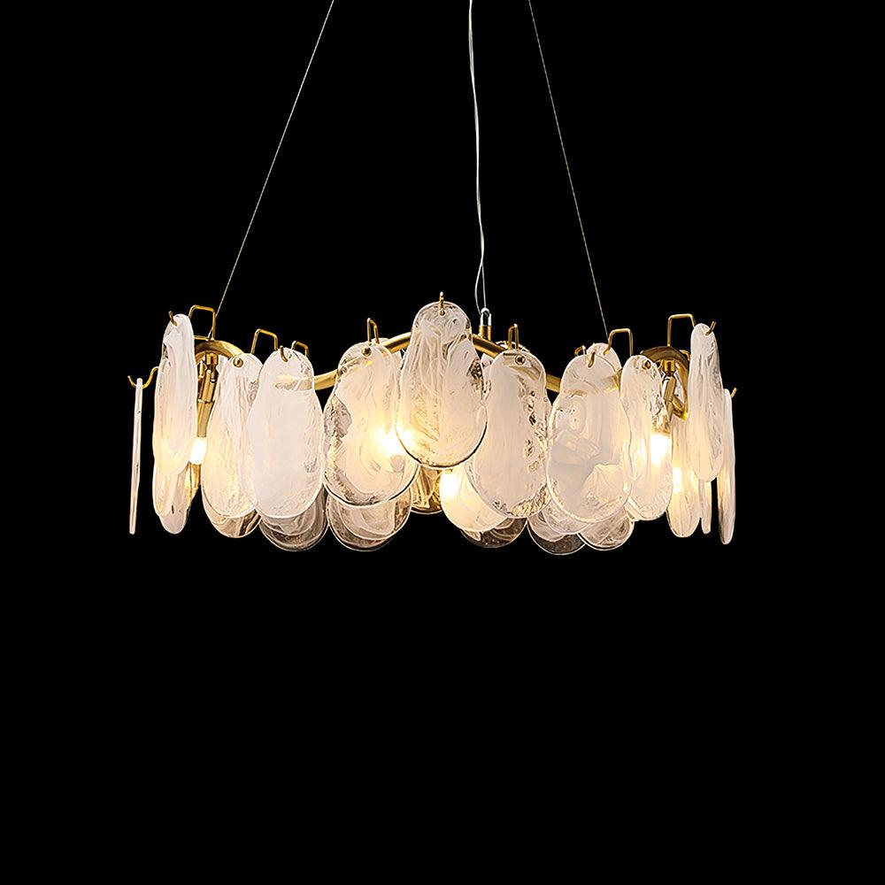 Emilira Lustre Panneaux en Verre Nuage