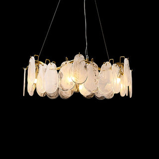 Lustra Lustre Panneaux en Verre Nuage