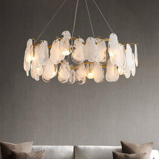 Lustra Lustre Panneaux en Verre Nuage