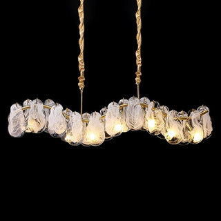 Lustra Lustre Panneaux en Verre Nuage