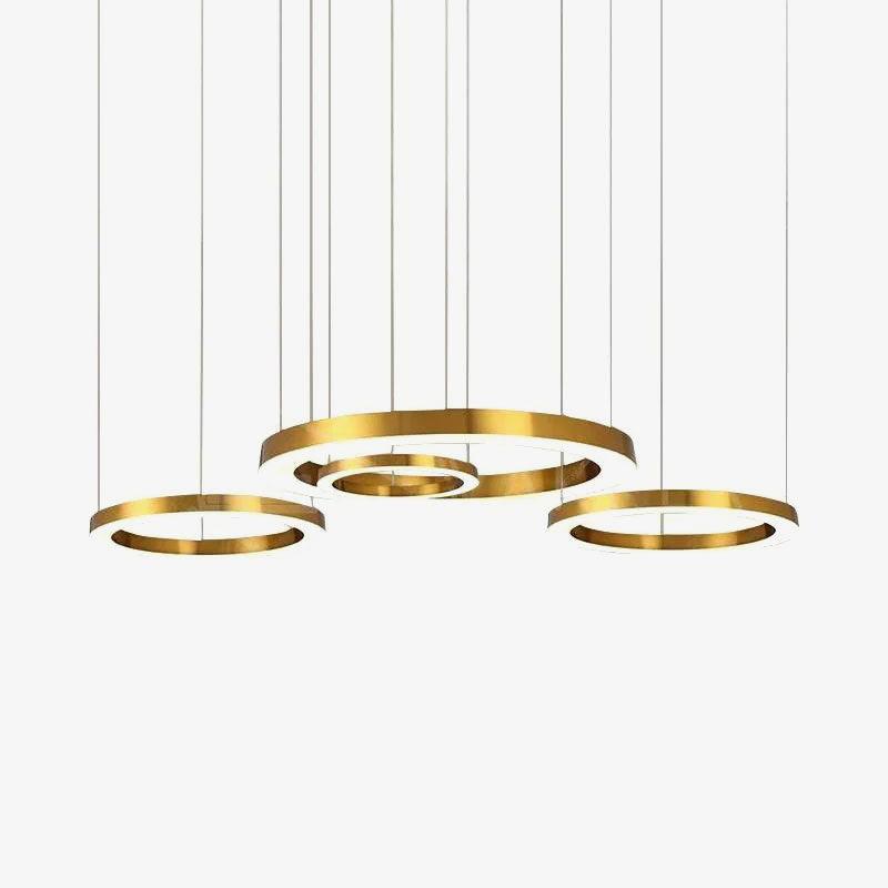 Toreon Suspension Dorée Moderne