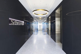 Lustra Suspension Dorée Moderne