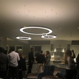 Lustra Suspension Dorée Moderne