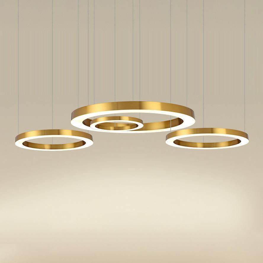 Toreon Suspension Dorée Moderne