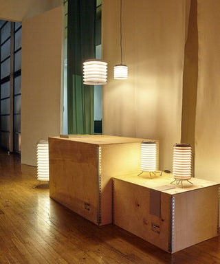 Orelelette Lampe de Table en Lattier Scandinave