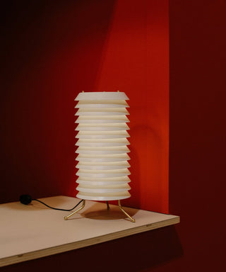 Orelelette Lampe de Table en Lattier Scandinave